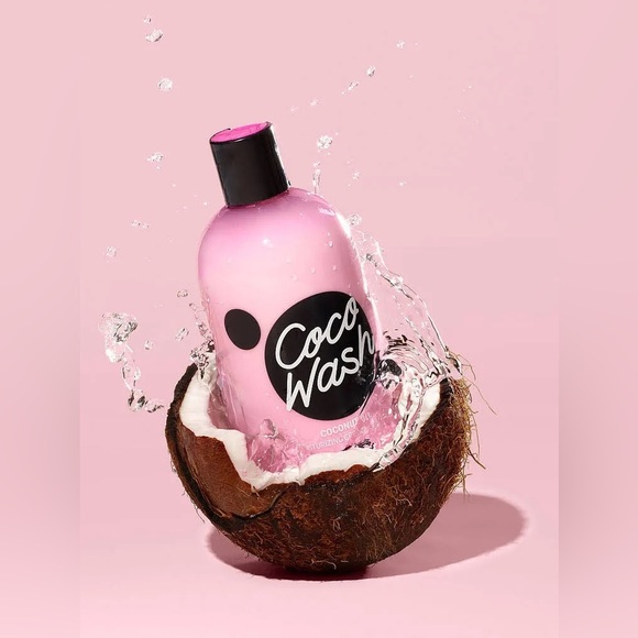 PINK Victoria's Secret Coco Wash Moisturizing Cream Body w/ Coconut Oil 12 Fl Oz - Picture 2 of 6